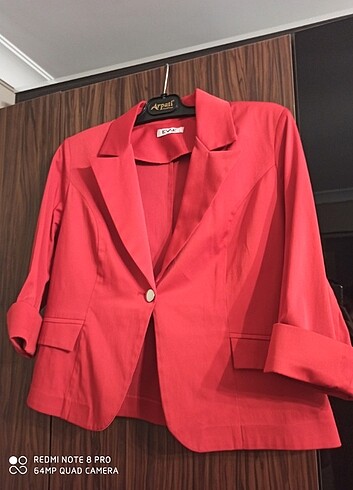 Diğer Kırmızı Bayan Ceket