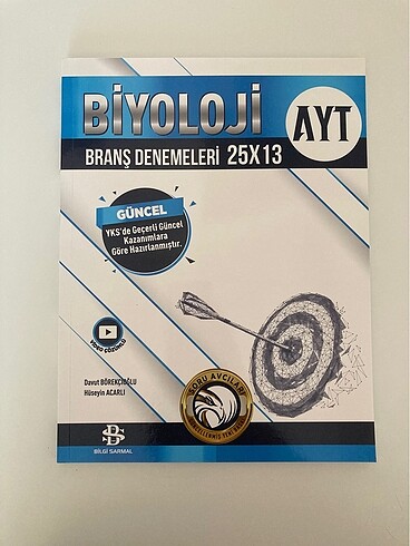 Bilgi Sarmal AYT 13 lü Biyoloji Deneme