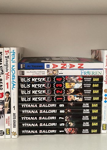 İblis Keser Manga Seti OZEL ILAN