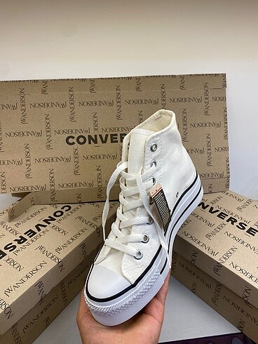 40 Beden beyaz Renk Converse platform