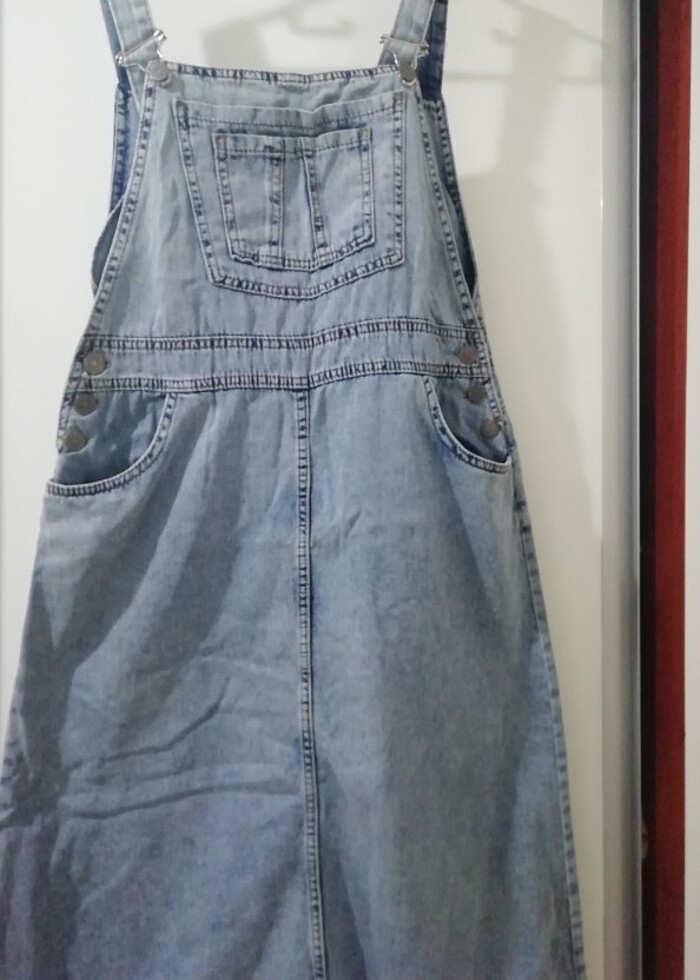 Çocuk kot elbise - Görsel 2