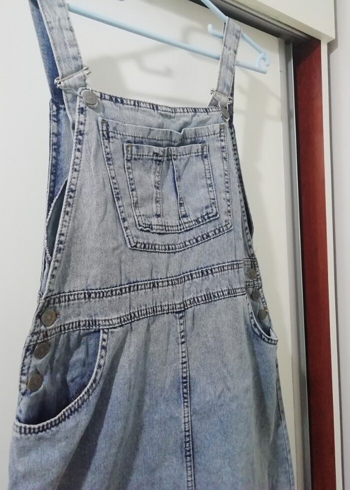 Çocuk kot elbise - Görsel 3