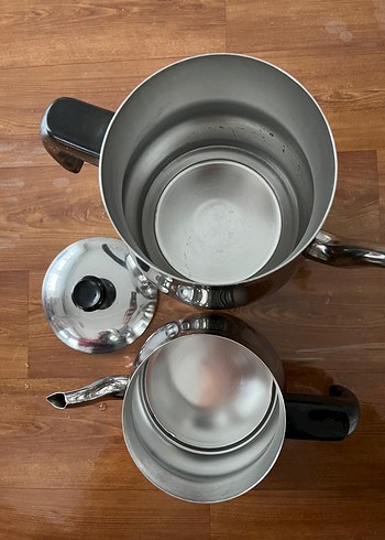 Çelik Çaydanlık Takımı - Görsel 3