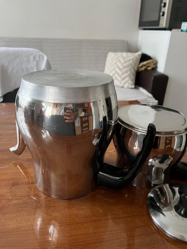 Çelik Çaydanlık Takımı - Görsel 4