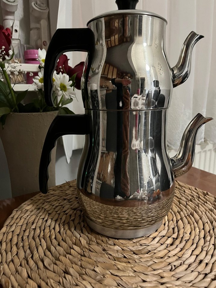 Çelik Çaydanlık Takımı - Görsel 2