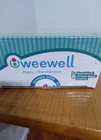 Weewell bebek ısı ölçer 