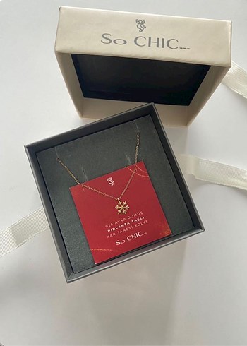 Kar tanesi kolye - Görsel 4