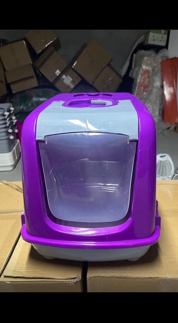 Kapalı Kedi Tuvalet Kabı - Görsel 3