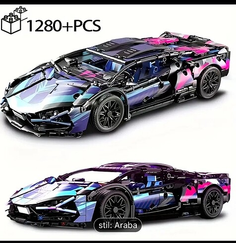 Lego Technic Muadil Bugatti Cyberpunk