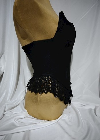 Dantel Detaylı Siyah Straplez Bustiyer yeni ilan açtırınız - Görsel 3