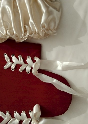 Straplez ve Fırfırlı  crop ikilisi - Görsel 2