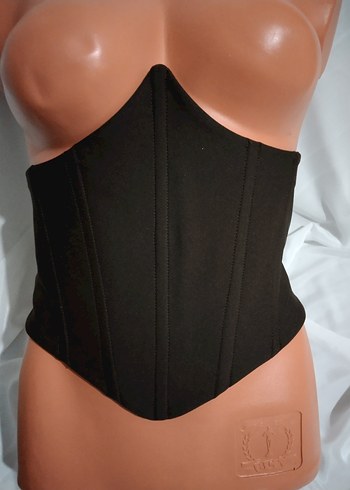 koyu kahverengi  kemer model Gotik Büstiyer - Görsel 2