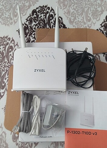 Zyxel Zyxel modem sıfır ayarında