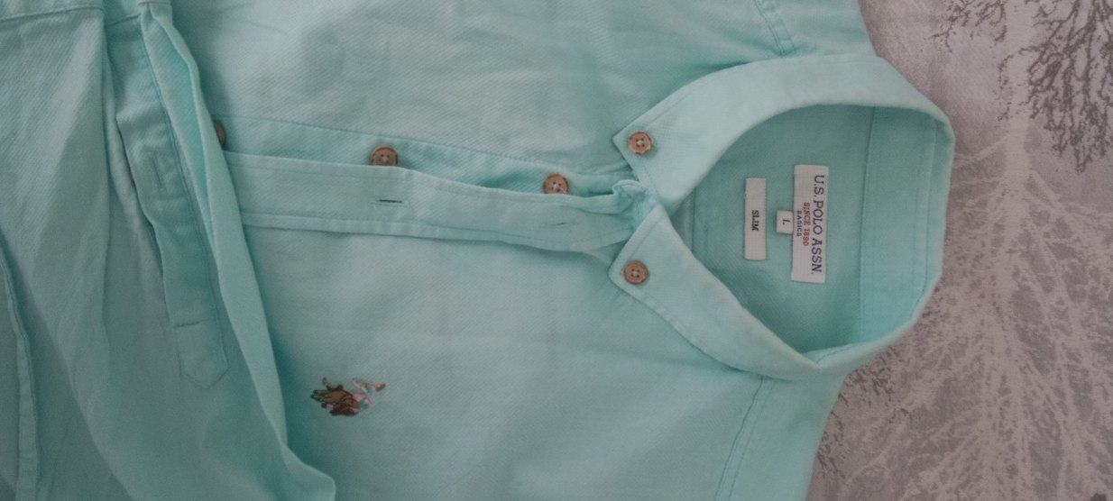 Düğmeli Beyaz Erkek Kısa Kollu Gömlek - Görsel 3