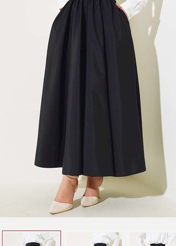 Siyah taşta kloş etek - Görsel 2