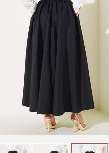 Siyah taşta kloş etek - Görsel 3