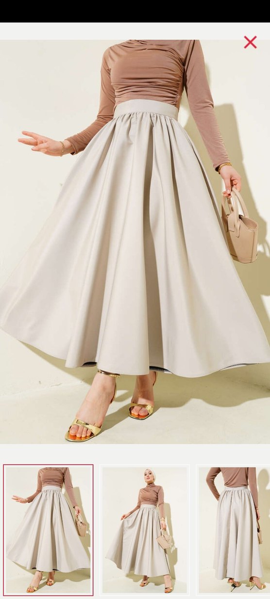 tafta kloş etek - Görsel 2