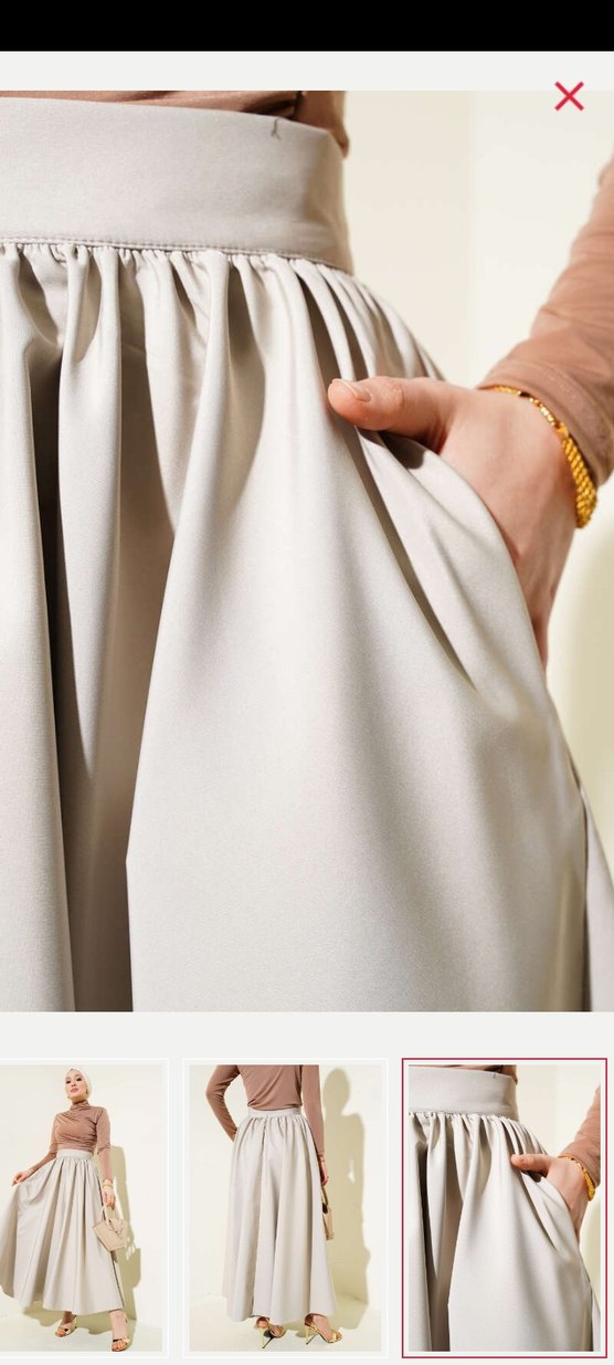 tafta kloş etek - Görsel 4