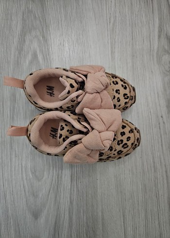 Kız Bebek Leopar Desenli İlk Adım Ayakkabısı - Görsel 3