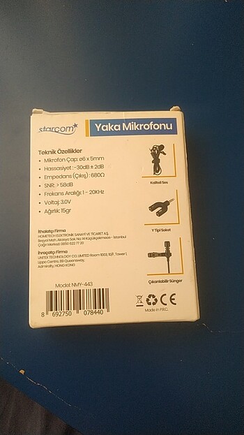 YAKA MİKROFONU TEMİZ ÇOOK ACİL - Görsel 2