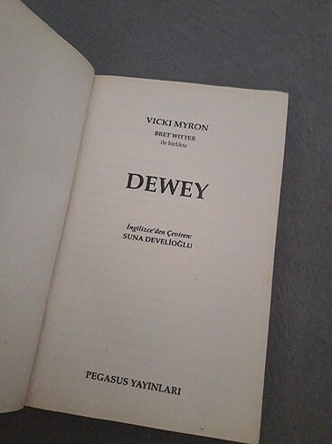  Pegasus Yayınları, Dewey