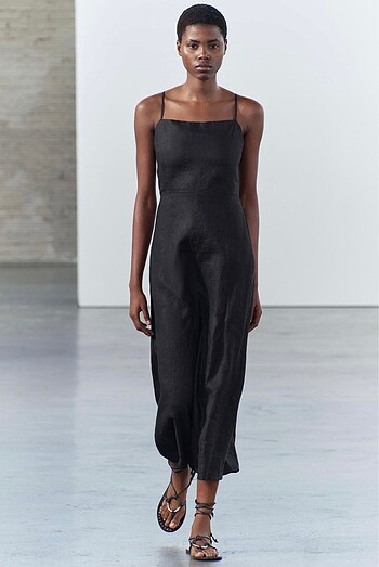Zara Keten elbise zara