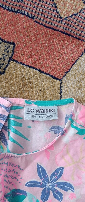 LC Waikiki LCW 9 yaş kız çocuk elbise