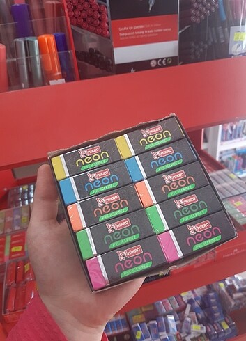  Mikro neon silgi