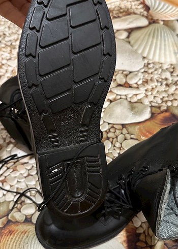 Siyah Bağcıklı Erkek Goth Botları - Görsel 4