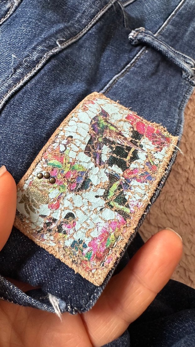 Koyu Mavi Yıkamalı Denim Jean — görsel 5/10