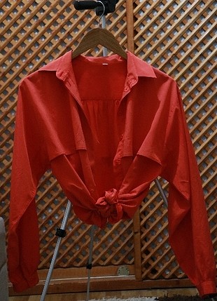 Vintage Turuncu gömlek 