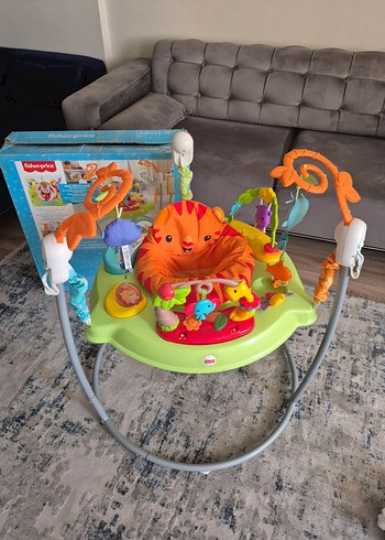 Renkli Fisher-Price Bebek Yürüteci