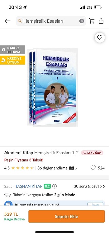 HEMŞİRELİK ESASLARI 1-2