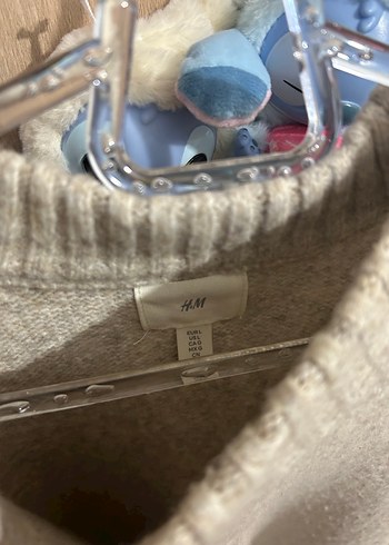 Bej Kadın Örgü Triko Kazak Elbise - Görsel 3