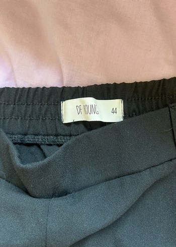 DFYOUNG Kadın Siyah Pilili Spor Beyaz şeritli  Pantolon - Görsel 2