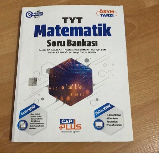 Çap Yayınları Tyt Matematik Soru Bankası 