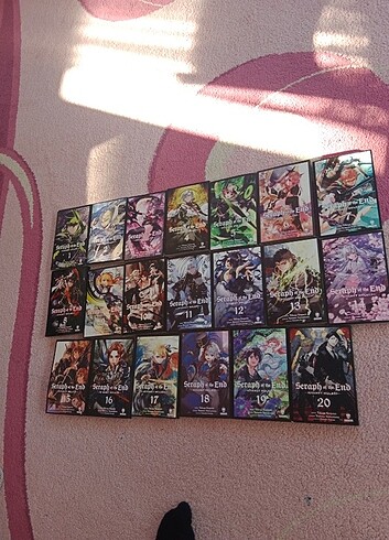 Seraph of the End Manga 1-20 + MHA 1 veya VAD. YOKYER 1 HEDİYE