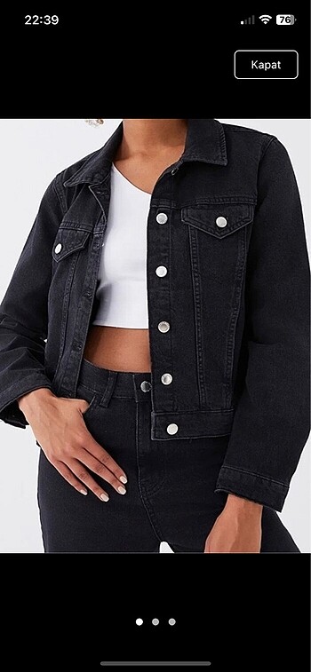 LC Waikiki jean ceket