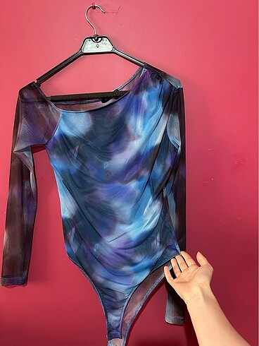 Trendyol tül detaylı bodysuit