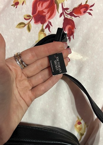Victoria's Secret Siyah Deri Kadın Bel Çantası - Görsel 4