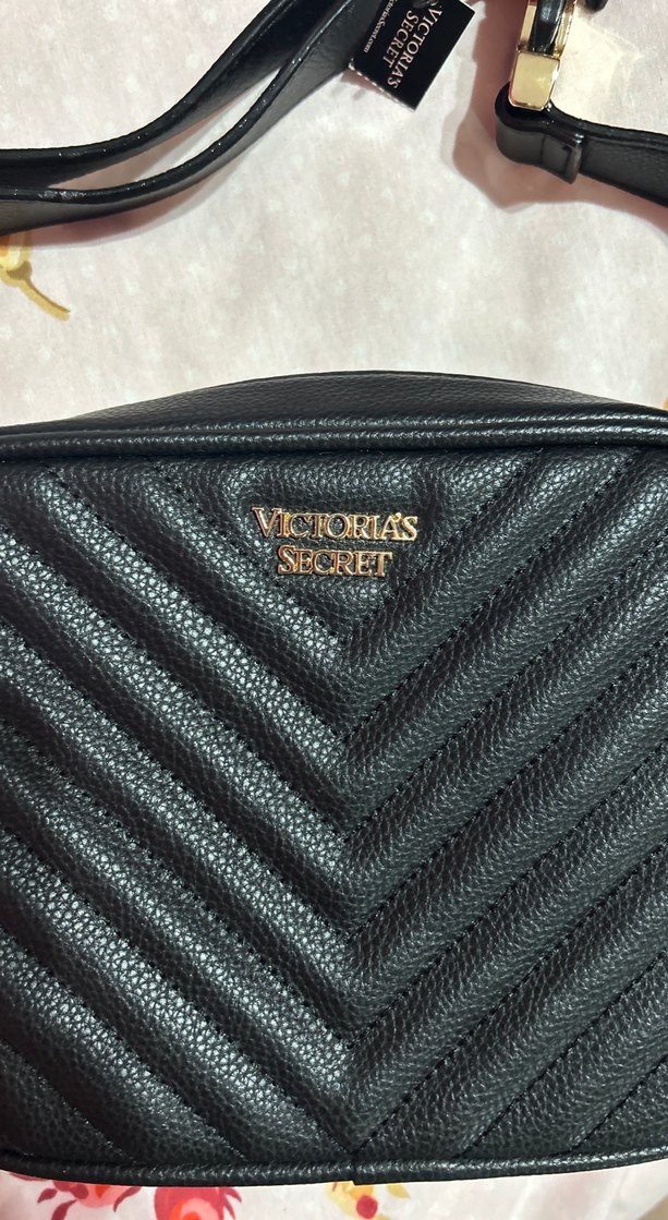 Victoria's Secret Siyah Deri Kadın Bel Çantası - Görsel 2