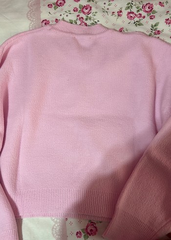 Dilvin Pembe Yumoş Kazak - Görsel 5