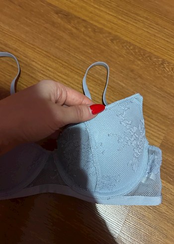 H&M Açık Mavi push up sütyen - Görsel 2