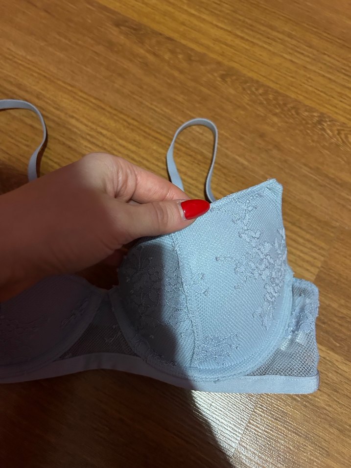 H&M Açık Mavi push up sütyen - Görsel 2