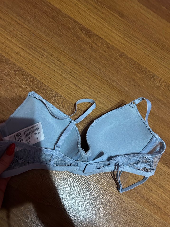 H&M Açık Mavi push up sütyen - Görsel 3