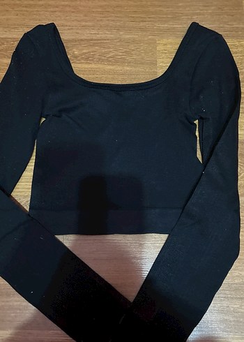 Trendyolmilla XS Fitilli Siyah Body - Görsel 5