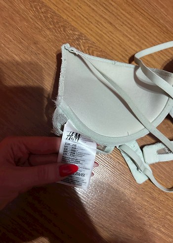 HM Mint yeşili hafif push up sütyen - Görsel 3