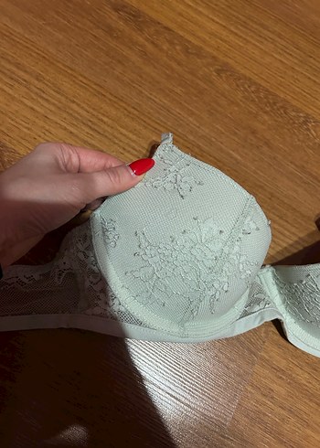 HM Mint yeşili hafif push up sütyen - Görsel 2