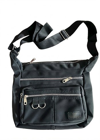 Siyah Fermuarlı Kadın Çapraz Çanta - Görsel 2