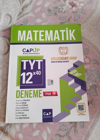 Çap Yayınları Tyt Matematik Deneme